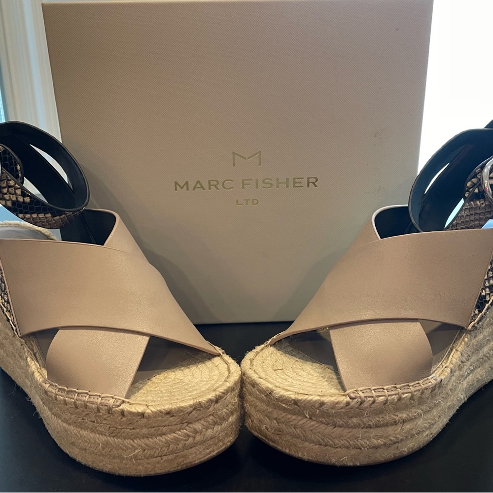 Marc Fisher espadrilles NEVER WORN!